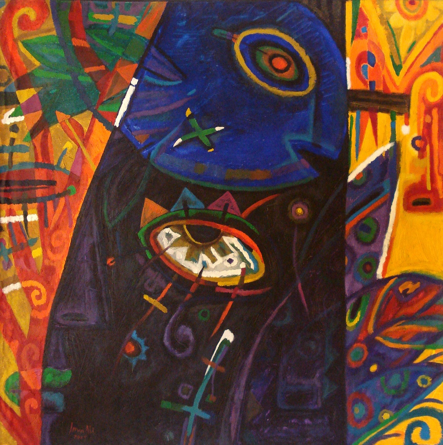 Eman Ali Khaled Iraq - Untitled 13 original artwork available at marsoum art collective