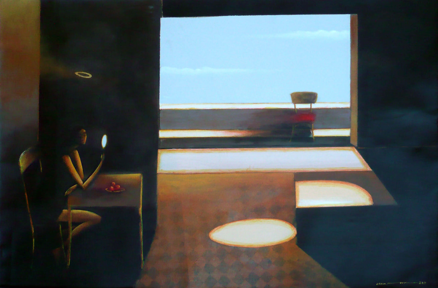 Hammoud Chantout Syria/France - تكوين original artwork available at marsoum art collective