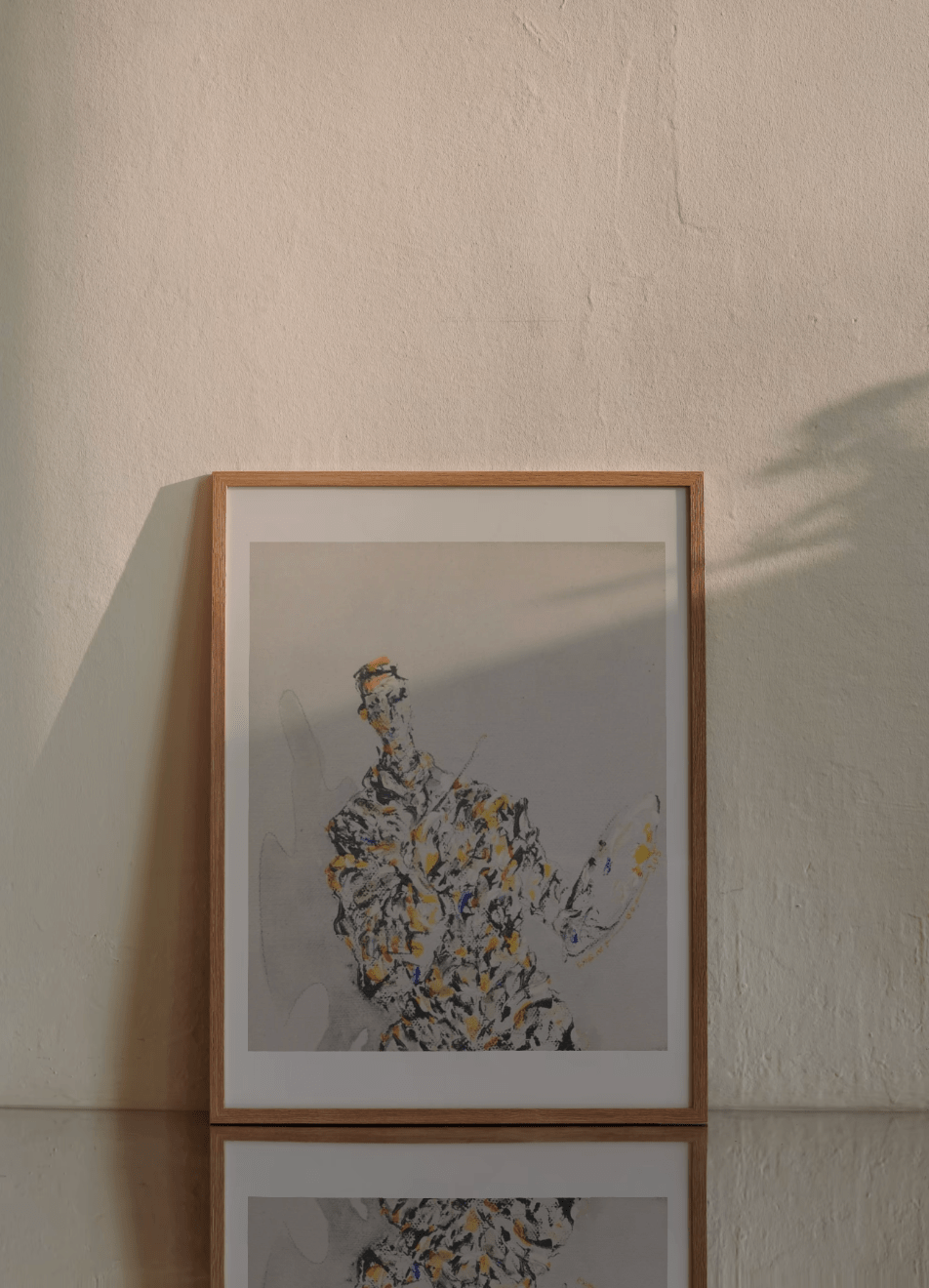 Hammoud Chantout Syria/France ∙ الرسام / The Painter 2015 original artwork available at marsoum art collective